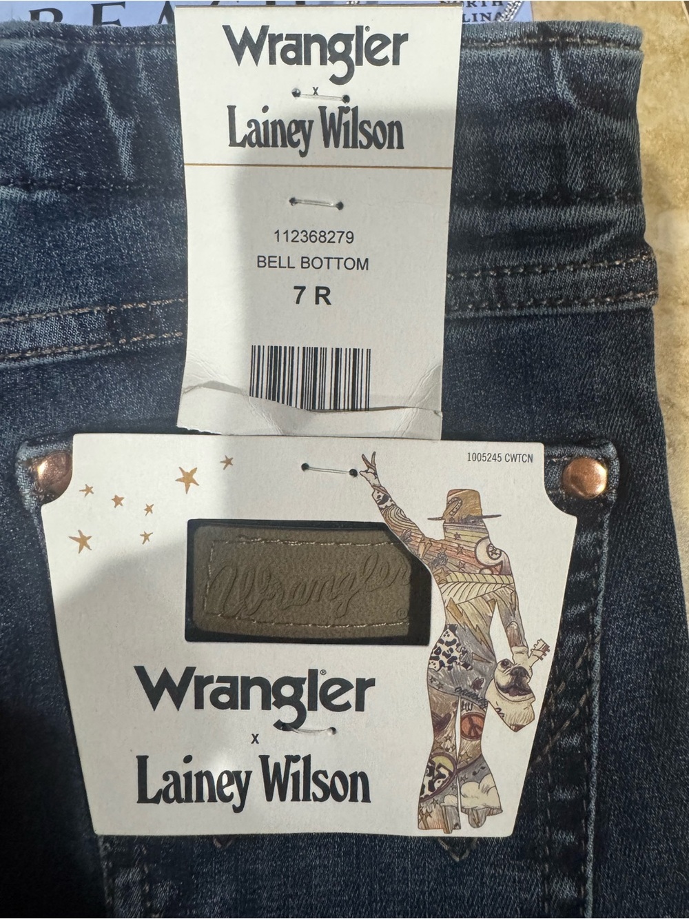 Girls wrangler Lainey Wilson Bell Bottom Jeans